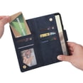 thumbnail image 5 of Case for Google Pixel 6 PRO 5G Magnetic Leather Zipper Wallet Cover Card Holder, 5 of 5