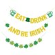 thumbnail image 3 of St Patrick's Day Hanging Ornament Pendant String Flag Assorted Color 300CM 2 Sets, 3 of 4