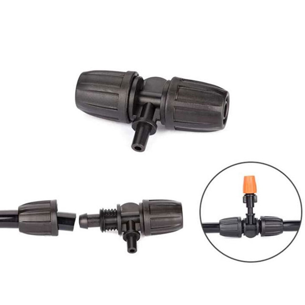 Phenofice Hose Nozzle for Drip Irrigation Connectors Fittings 25Pcs 2.6x1.4x1.4in