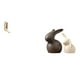 thumbnail image 1 of Organizador De Ganchos De Pared Plegable Para Armario De Baño Con Estatua De Cerámica, Decoración De Conejo De Porcelana Para Armario De Pascua, Toallas De Jardín Y Batas., 1 of 8