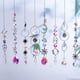thumbnail image 3 of 5 atrapasoles de cristal colorido con cadena, colgante de prisma de cristal para Navidad, boda, 3 of 5