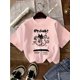 thumbnail image 1 of Camiseta informal de verano para niño con estampado de letras divertidas - Algodón suave, cuello redondo, manga corta - Perfecta para jugar al aire libre, 1 of 5