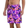 thumbnail image 2 of Logiee Tropics Leaf Print Mens Swim Trunks Quick Dry Board Shorts,Breathable Hawaii Beach Shorts Swimwear Bathing Suits-Medium, 2 of 6