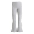 thumbnail image 5 of Athletic Works Women's and Women's Plus ButterCore Flare Pants, Sizes XS-4X, 5 of 6