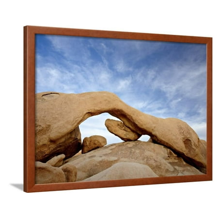 The Arch at White Tank Campground, Joshua Tree National Park, California Framed Print Wall Art By James