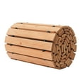 thumbnail image 6 of VEVOR Cedar Wood Garden Pathway, 12 ft L x 17 in W, Non-Slip Straight Garden Walkway, Roll Out Cedar Outdoor Walkway Path with Wire Rope Connection, Decorative Garden Paver for Backyard Wedding Party, 6 of 9