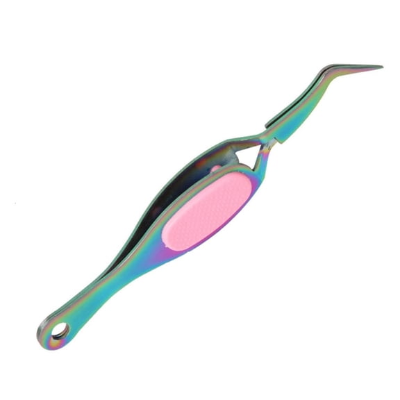 LICEWO Professional Soft Grip Precision Tweezers Pointed Tip Tweezers for DIY Crafts