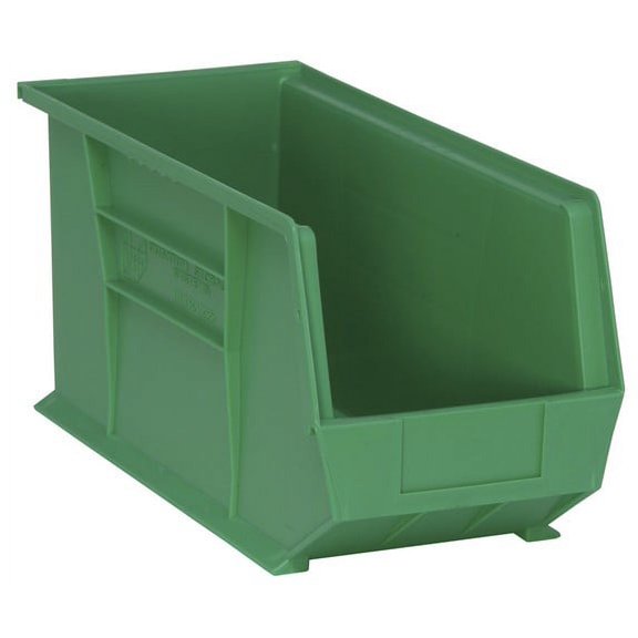 Quantum Storage QUS265GN Ultra Stack & Hang Bin, Green - 18 x 8.25 x 9 in.