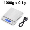 thumbnail image 1 of Mini Digital Scale 3000g 3kg/2kg/1kg 0.1g Accuracy Backlight Electric Pocket Weight For Kitchen food Measuring Tools Libra, 1 of 5