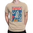 thumbnail image 2 of Officially Licensed NASA Space Shuttle Launch Art Men's T-shirt, 2 of 3