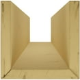 thumbnail image 5 of Ekena Millwork 6"W x 4"H x 16'L 3-Sided (U-beam) Rough Cedar Endurathane Faux Wood Ceiling Beam, Factory Prepped, 5 of 10