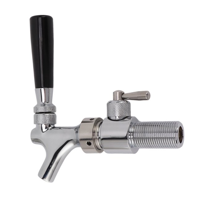 Grifo de cerveza pulido, grifo de cerveza, grifo de barril de cerveza de acero inoxidable, grifo de cerveza, funcionalidad de alta precisión