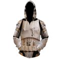 thumbnail image 1 of Star Wars Cosplay disfraz sudaderas con capucha mandaloriano Darth Vader primavera otoño chaqueta abrigo de hombre para adultos Tops fiesta de Halloween PropmandalorianoGuerra de las galaxias Deng Xun unisex, 1 of 2