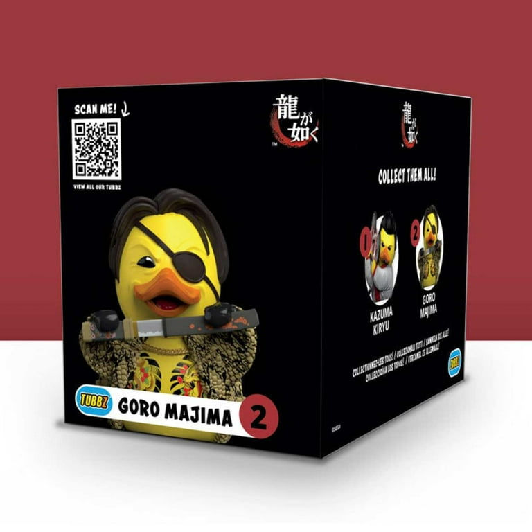 TUBBZ Boxed Edition: Yakuza (Sega) - Majima Cosplaying Rubber Duck