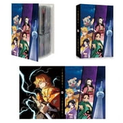 240pcs Card Album Book Naruto Dragon Ball Goku Vegeta ONE PIECE Luffy Zoro Map Letter Holder Binder Card Notebook Collection Toy