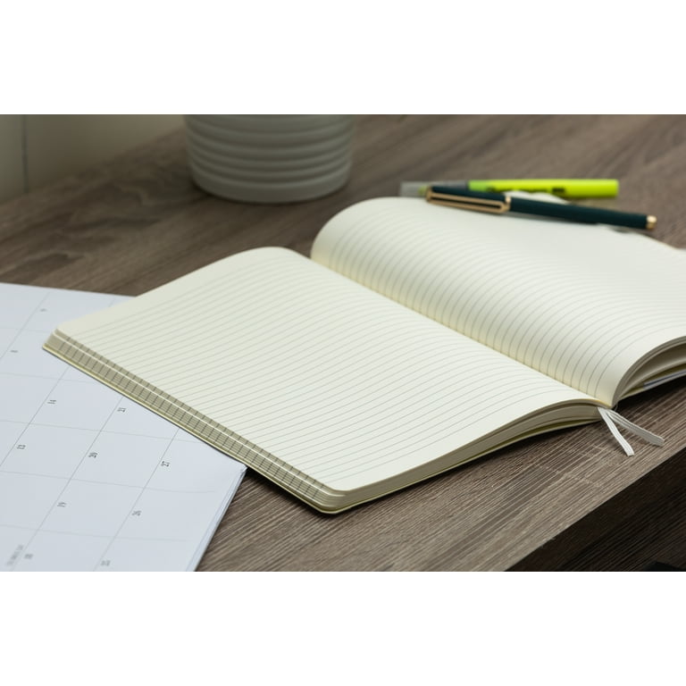 Exceed Large Ruled Journal, White, 96 Sheets, 78 GSM