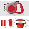 thumbnail image 2 of LIEVUIKEN Retractable Dog Leash Automatic Telescopic Tractor Dog Tape, Pet Tape 10/16 FT Durable and Convenient, with Non-Slip Handle, Suitable for Sm_Gift Of G, 2 of 4