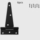 thumbnail image 2 of 6 Bisagras en T Resistentes para Puertas de de 2,2 mm de Grosor, con Tornillos., 2 of 5