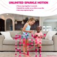 thumbnail image 4 of Marble Genius Marble Run Starter Set STEM Toy for Kids Ages 4 - 12 - 130 Complete Pieces (80 Translucent Marbulous Pieces and 50 Glass Marbles), Construction Building Block Toys, Pink,, 4 of 8