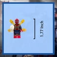 thumbnail image 3 of Set de 24 Minifiguras de Superhéroes Animados – Figuras de Acción de Bloques de Construcción con Miembros Articulados, Juguete Coleccionable para Niños y Aficionados, 3 of 8