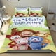 thumbnail image 1 of Slumberkins Conjunto de sábanas temático, trío de piezas, cómodo y amigable con la piel, diseño único, regalo de decoración para el hogar para familiares, amigos y fans,140cm *210cm, 1 of 6