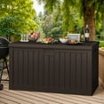 thumbnail image 6 of Vineego 230 Gallon Deck Box, Outdoor Resin Storage Box, with Large Storage Capacity, for Patio, 6 of 7