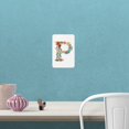 thumbnail image 4 of Letter P Floral Monogram Initial Home Business Office Sign, 4 of 7