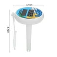 yongmandr Solar Pool Thermograph Floating, Wireless Pool Thermograph