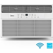 Midea 12,000 BTU 115V Smart Window Air Conditioner with ComfortSense Remote, White, MAW12S1WWT