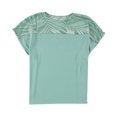 thumbnail image 1 of Alfani Womens Printed Velvet Dolman Blouse, Green, X-Large, 1 of 2
