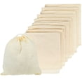 thumbnail image 1 of 10pcs Drawstring Strainer Bags Cheesecloth Filter Bags for Spice Medicine Dried Herbs, 1 of 6