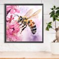 thumbnail image 3 of 5D bricolaje taladro redondo completo diamante pintura abeja Kit decoración del hogar arte artesanía FLhrweasw Nuevo, 3 of 9