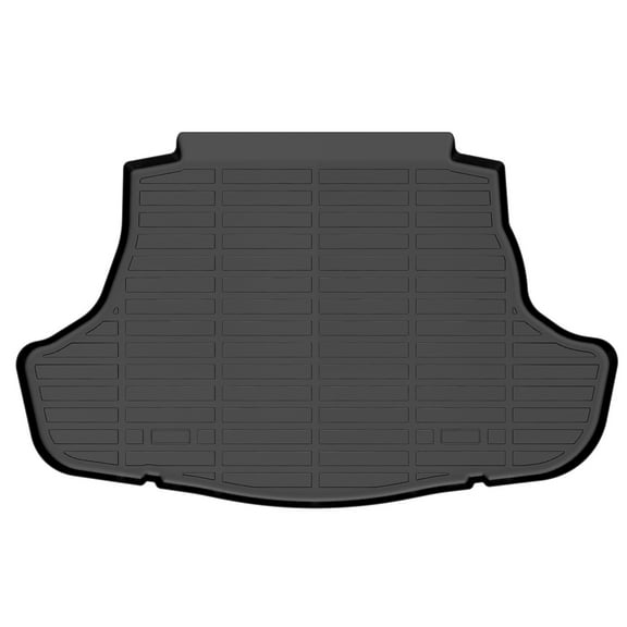 Ikon Motorsports 3D TPE Cargo Trunk Liner Compatible with 2018-2026 Toyota Camry, Custom Fit All Weather Protection Heavy Duty Rear Trunk Tray Cargo Mats Protector, Black