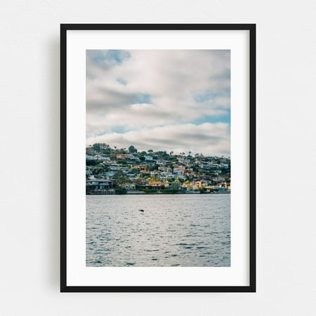 Point Loma Hills - San Diego California Photography Black Framed Wall Art Print 24 x 36 inches