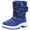 Blue, variant on Ahannie Toddler Boys Girls Snow Boots,Kids Warm Insulated Winter Outdoor Boots