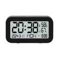 thumbnail image 2 of Reloj despertador de escritorio perfecl Digital reloj de mesa Negro, 2 of 8