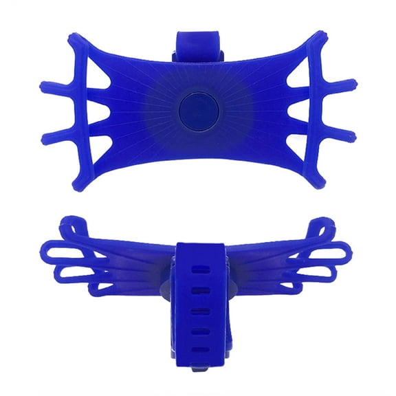 Silicone Handlebar Phone Holders - 2 Pack - 1.0 - Secure your phone while cycling with this pack of 2 holders!