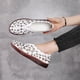 thumbnail image 4 of Zapatos Planos de Mujer Qarigey Sandalias Elegantes 2023 Blanco Crema 35 Type2 NO2, 4 of 6