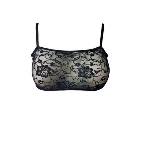 Plus Size Full Figure Stretch Lace Bralette Bra Top Lingerie