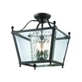 thumbnail image 2 of Z-Lite Ashbury 3 Light Semi-Flush Mount in Bronze, 2 of 2