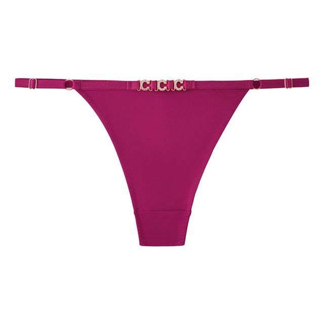 Low Rise Panties for Plus Size Women, Ultra Soft & Breathable Bikini or Hipster Style, Tagless Comfort for All-Day Wear and Sensitive Skin. Hot Pink L