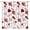 Rouge Noir Rose, variante sur Rideau de Douche de la Saint-Valentin à Carreaux Buffalo Cœur Amour Doux Romantique Ferme Ensemble de Rideaux de Salle de Bain avec Crochets (70 Pouces L X 70 H)