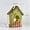 Green, variant on Cute Resin Birdhouse for Outdoor Hanging, Colorful Decorative Nesting Box, Weatherproof Bird House for Garden Backyard Indoor Outdoor Decor