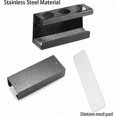 thumbnail image 4 of Aluminum Toothbrush Organizer, Wall-Mounted Holder for Electric and Manual Brushes, Tool-Free Installation, 4 of 5