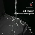 thumbnail image 4 of Pants Motorcycle Raincoat Windproof Rain Jacket Reflective Riding Raincoat Pants Set For Camping Fishing, 4 of 7