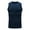 Navy, variant on Mens Compression Tank Slimming Body Shaper Vest Crewneck Workout Shirts Tummy Control Shirt