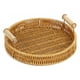 thumbnail image 4 of Plato de fruta tejido con enredaderas, cesta de pan tejida a mano, cesta de fideos al vapor, 4 of 5