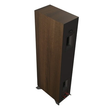 Klipsch - Reference Premiere Dual 5.25" 400-Watt Passive 2-Way Floor Speaker (Each) - Walnut