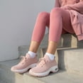thumbnail image 5 of Cushionaire Blaze Stretch Knit Lace Up Sneakers for Women - Slip-On Supportive Walking Shoes with Arch Support and Memory Foam, 5 of 18