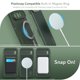 thumbnail image 3 of Funda de teléfono TUDIA MergeGrip para Google Pixel 10 Pro XL, color verde pino, 3 of 6